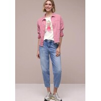 Street One Lady Partprint Shirt Off White