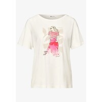 Street One Lady Partprint Shirt Off White