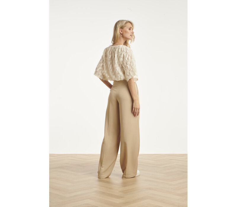 Smashed Lemon Blouse Off White