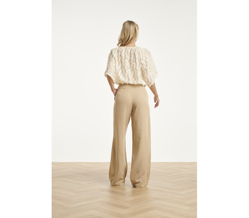 Smashed Lemon Blouse Off White