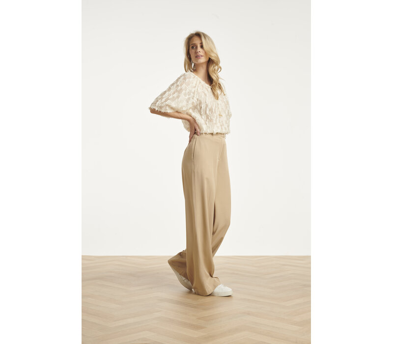 Smashed Lemon Blouse Off White