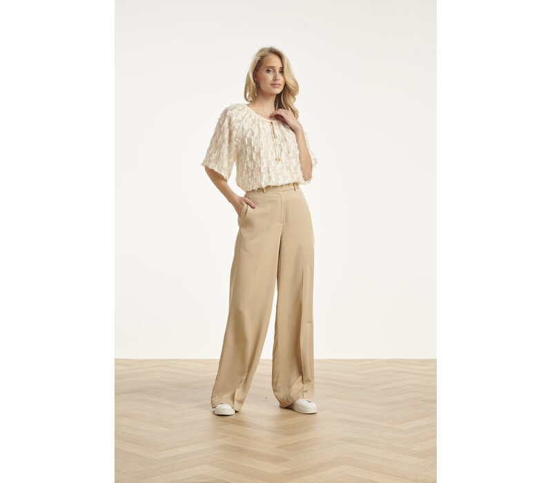 Smashed Lemon Blouse Off White