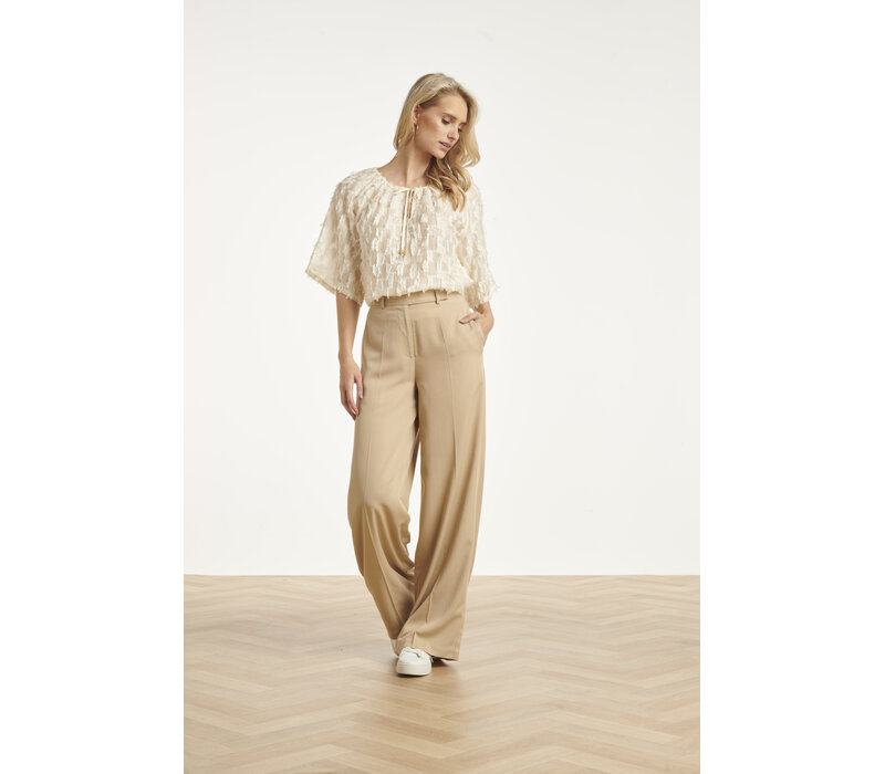 Smashed Lemon Blouse Off White