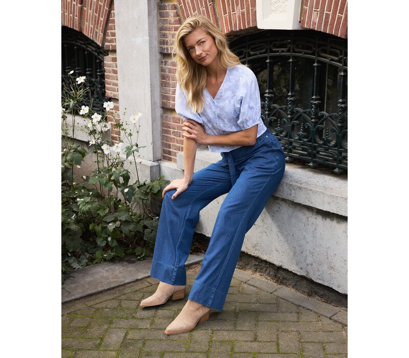 Red Button Claudette Palazzo Denim Lengte 33  Rinse