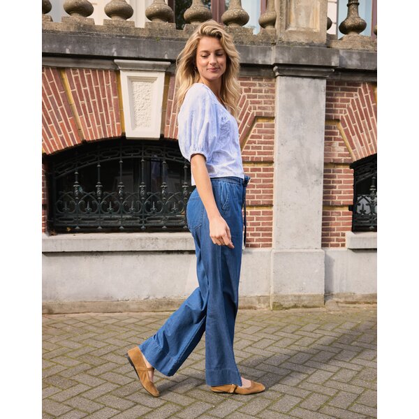 Red Button Claudette Palazzo Denim Lengte 33 