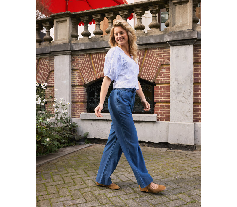 Red Button Claudette Palazzo Denim Lengte 33  Rinse