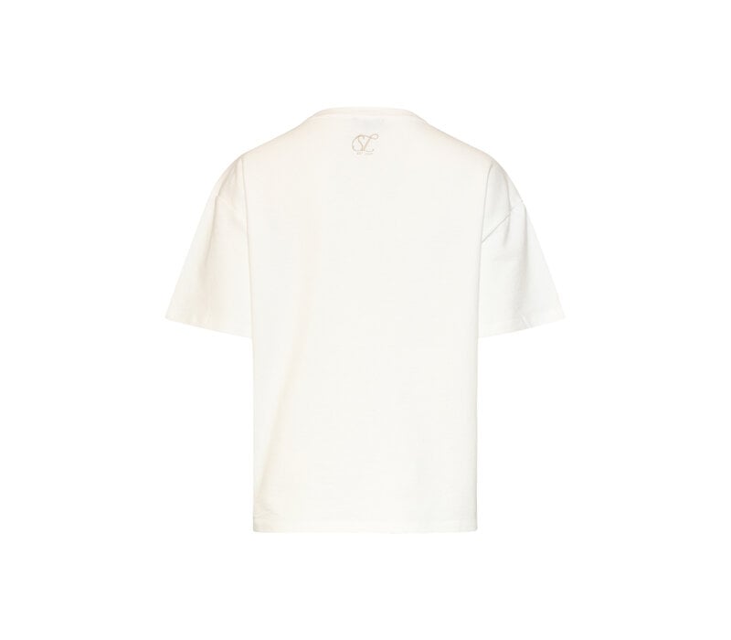 Smashed Lemon Blouse Off White Soft Green