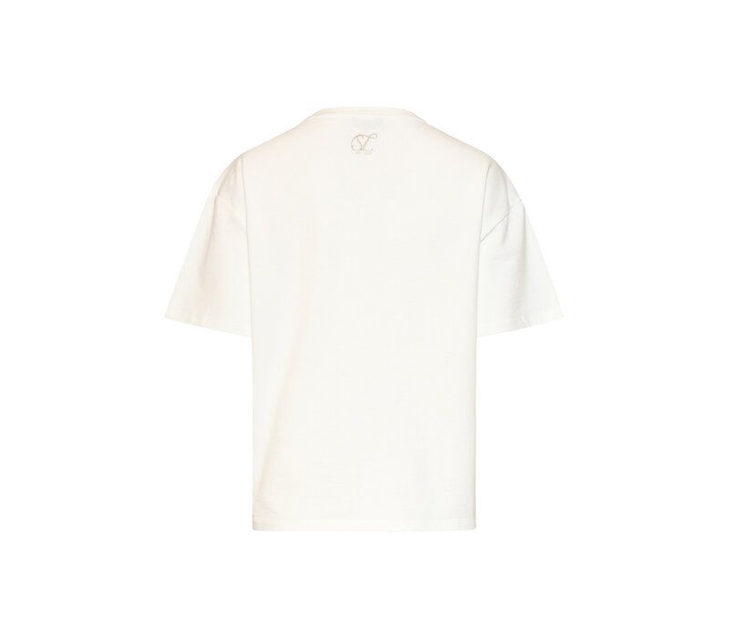 Smashed Lemon T-Shirt Off White Soft Green