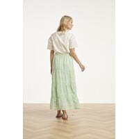 Smashed Lemon Blouse Off White Soft Green