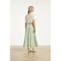 Smashed Lemon Blouse Off White Soft Green