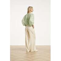 Smashed Lemon Blouse Soft Green