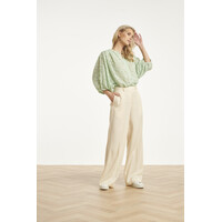 Smashed Lemon Blouse Soft Green