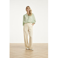 Smashed Lemon Blouse Soft Green