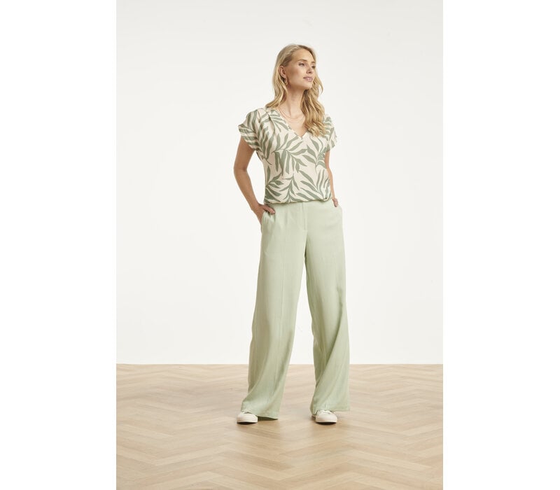 Smashed Lemon Blouse Jade Off White