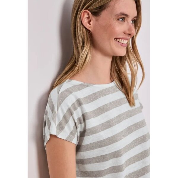 Street One Big Shiny Stripe Shirt 