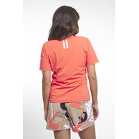 Zoso Travel T-Shirt with Print Coral