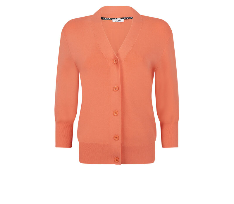 Zoso Cardigan Coral