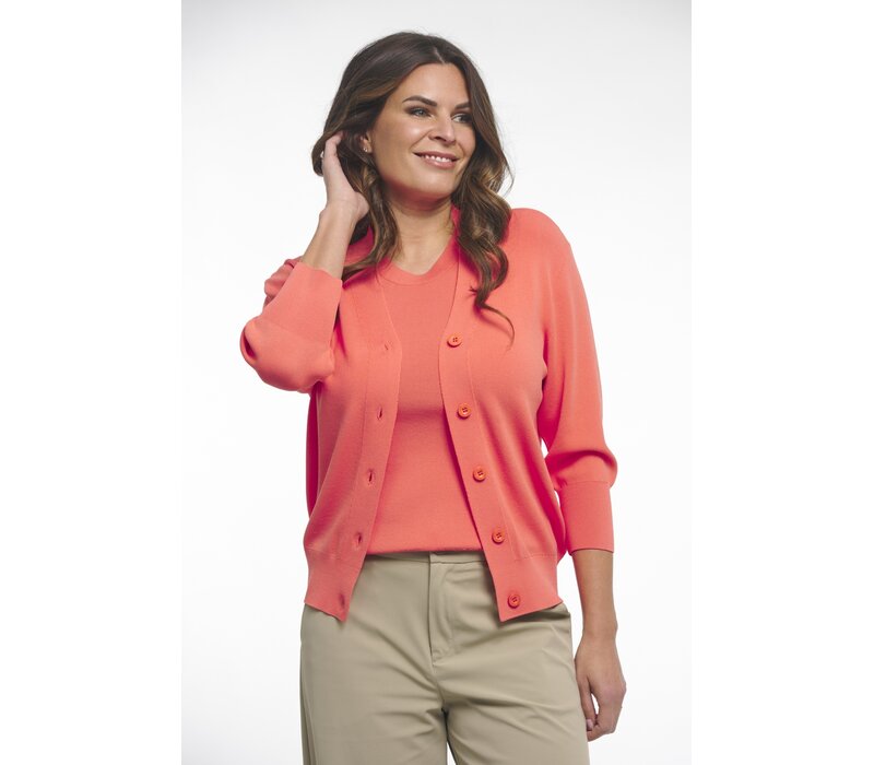 Zoso Cardigan Coral