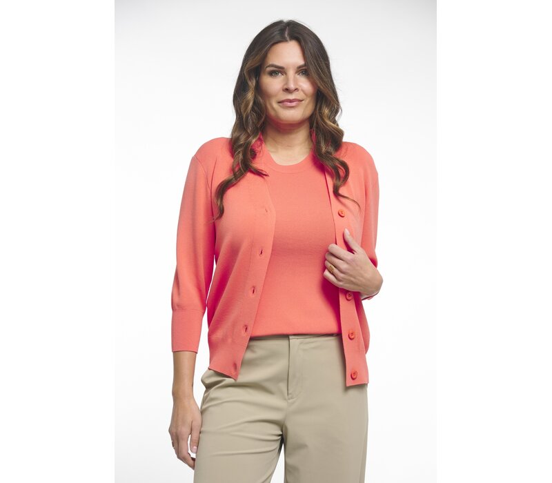 Zoso Cardigan Coral