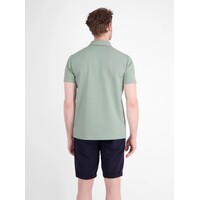 Lerros Polo Seersucker Bay Green