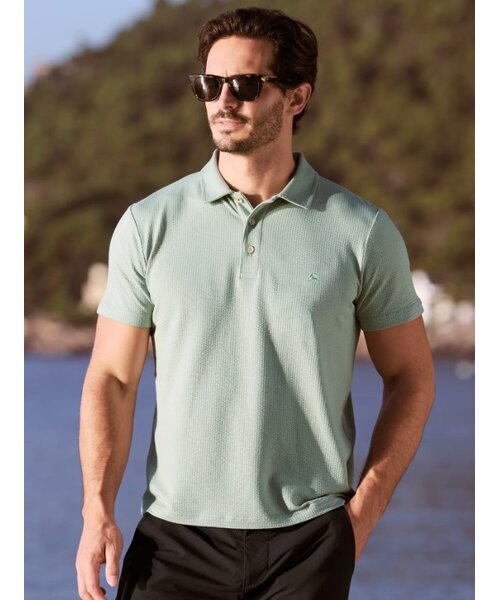 Lerros Lerros Polo Seersucker