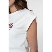 Geisha T-shirt 'London dream club' Off White Rosewood