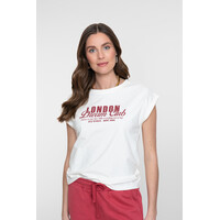 Geisha T-shirt 'London dream club' Off White Rosewood