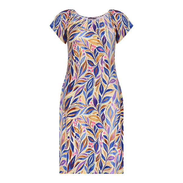 Geisha Dress Elastic Shoulder Jersey 