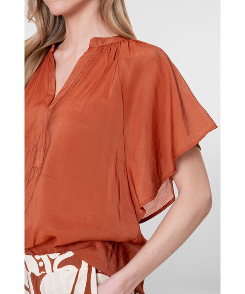 Geisha Geisha Top Bat Sleeve