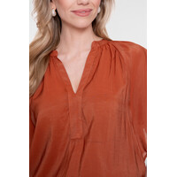 Geisha Top Bat Sleeve Ginger