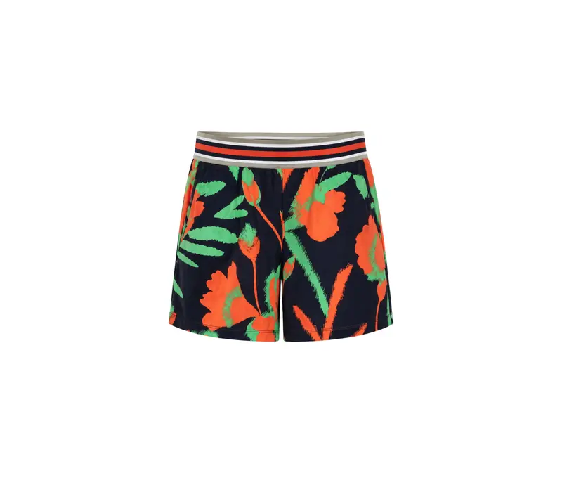 Zoso Print Travel Short Green