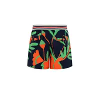Zoso Print Travel Short Green