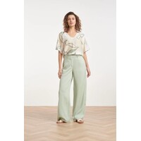 Smashed Lemon Blouse Soft Green Multicolour