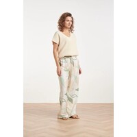 Smashed Lemon Pants Soft Green Multicolour
