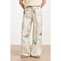 Smashed Lemon Pants Soft Green Multicolour