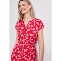 Street One Viscose Shirt Dress Salsa Red