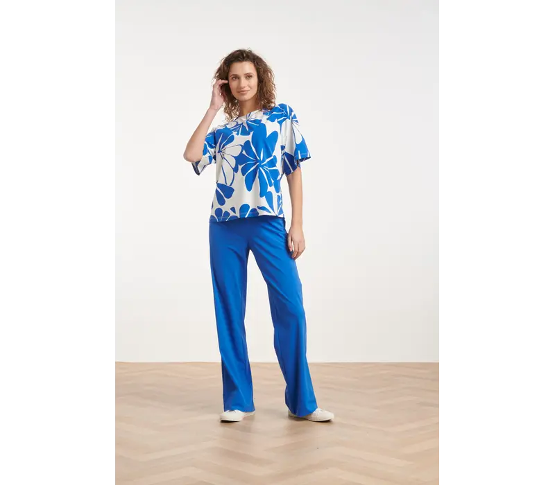 Smashed Lemon Pants Cobalt