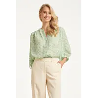 Smashed Lemon Blouse Soft Green