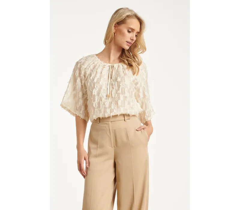 Smashed Lemon Blouse Off White
