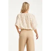 Smashed Lemon Blouse Off White