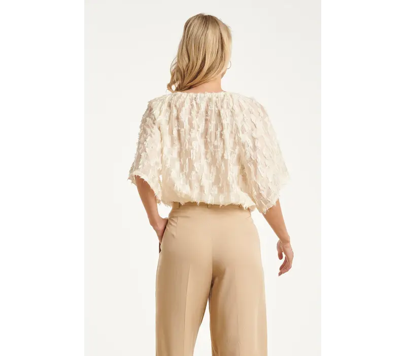 Smashed Lemon Blouse Off White