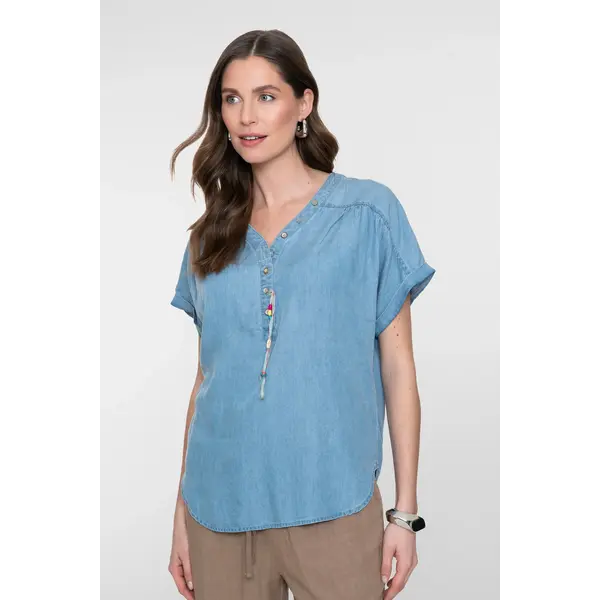Geisha Blouse Lyocell Ropes 