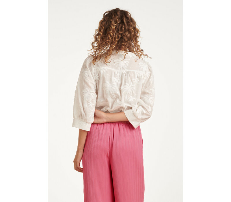 Smashed Lemon Blouse White