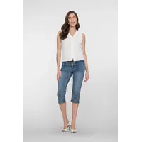 Geisha Capri Mid Blue Denim