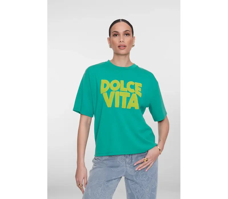 Geisha Sweat Scuba Toweling Emerald Lime