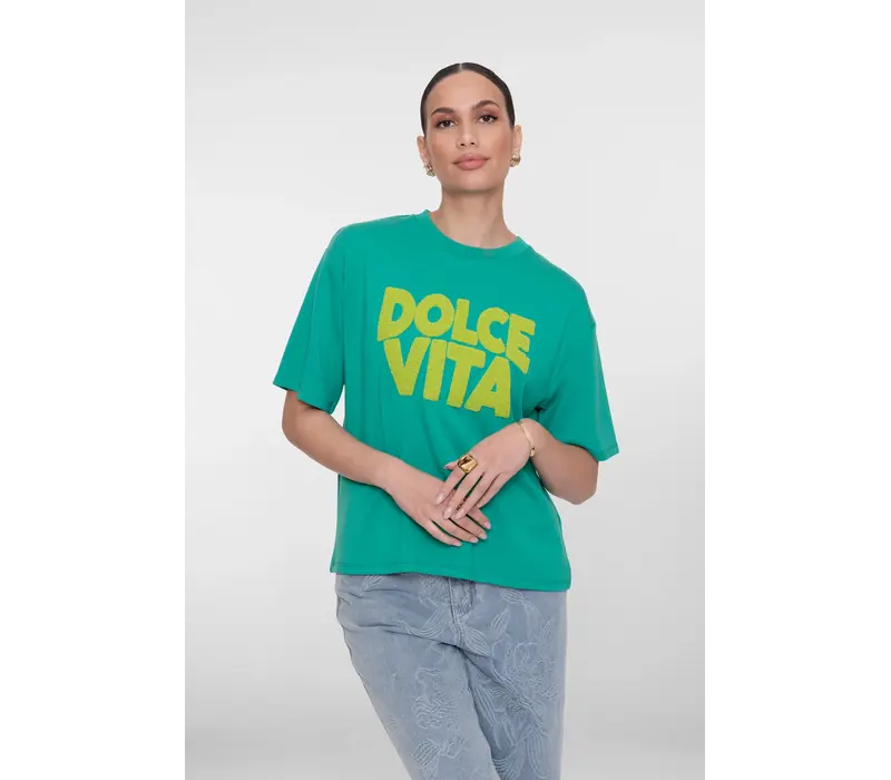 Geisha Sweat Scuba Toweling Emerald Lime