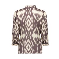 Geisha Blouse Brown Sand