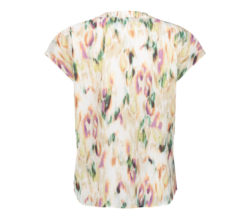 Geisha Blouse Aqua Sand