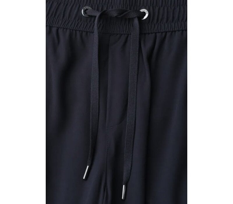 Street One Emee Wide Leg High Waist Shadowed Navy