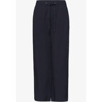 Street One Emee Wide Leg High Waist Shadowed Navy